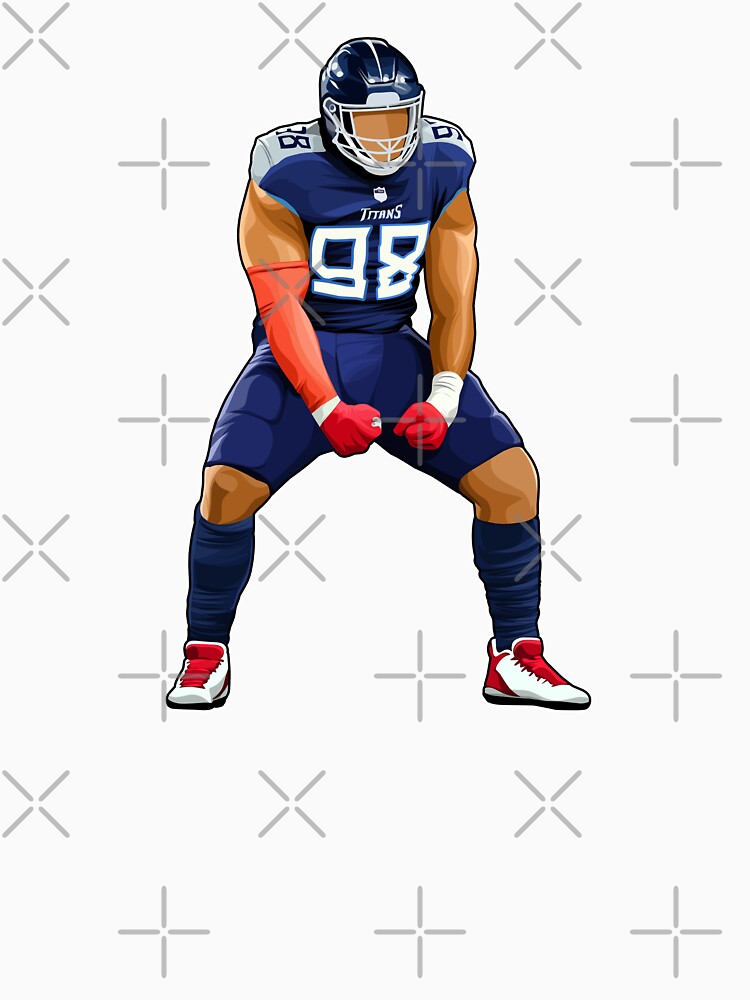 Jeffery Simmons #98 Power' Essential T-Shirt for Sale by ManagerRules