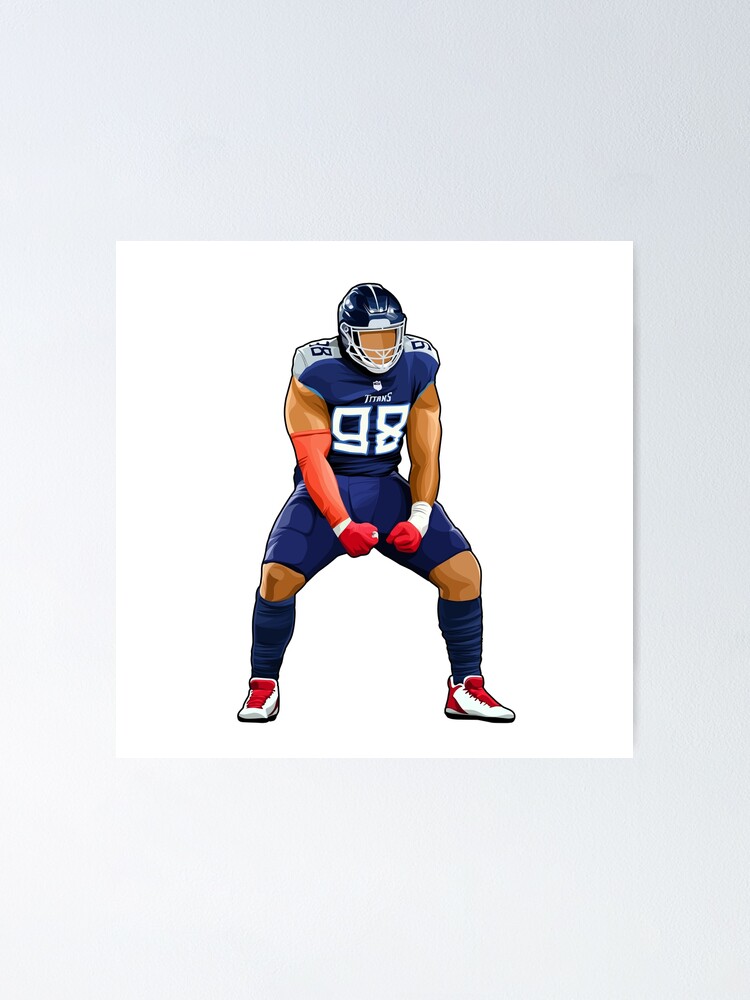 Jeffery Simmons #98 Power | Poster