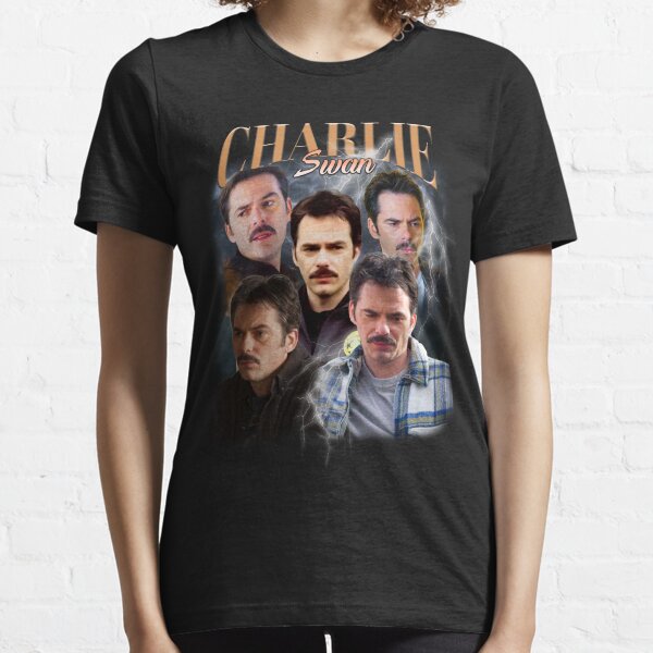 Charlie Swan Vintage des années 90 T-shirt essentiel