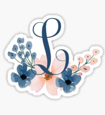Monogram L Sticker