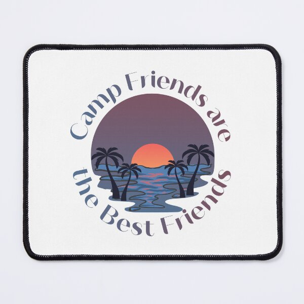 Item preview, Camp Friends are the Best Friends - Purple designed and sold by Unaiza Khalid.