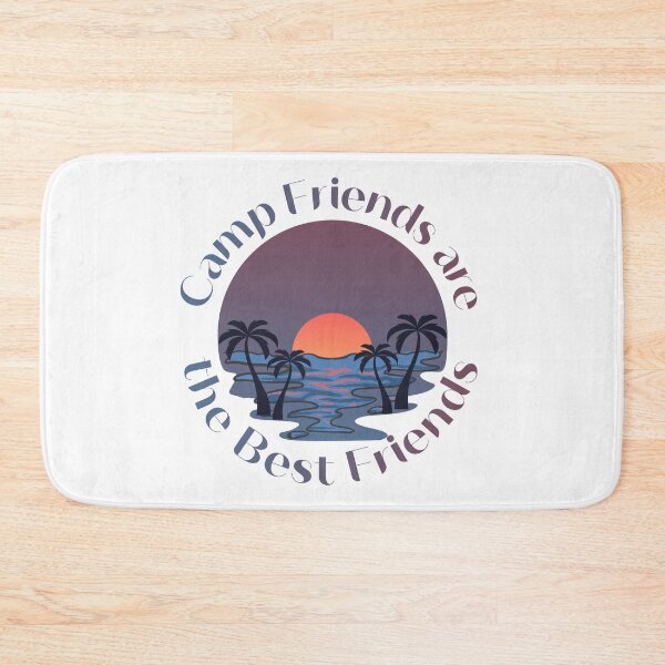 Item preview, Camp Friends are the Best Friends - Purple designed and sold by Unaiza Khalid.