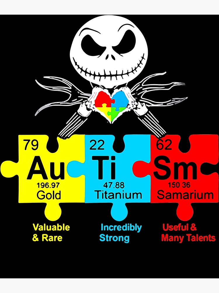 The Nightmare Before Christmas Jack Skellington Autism Periodic Table the-nightmare-before-christmas-jack-skellington-autism-periodic-table