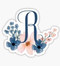 Monogram R Sticker