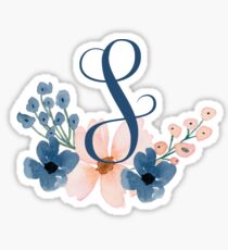 Monogram S Sticker