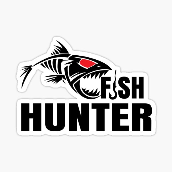 Fish Hunter - Fishing for Monster Carp Fishing  Sticker for Sale by  TeeInnovations