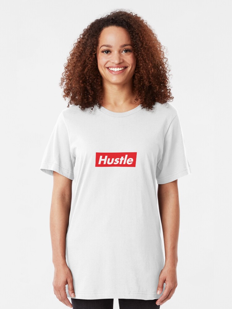 supreme hustle shirt