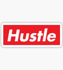 Hustle Supreme Sticker