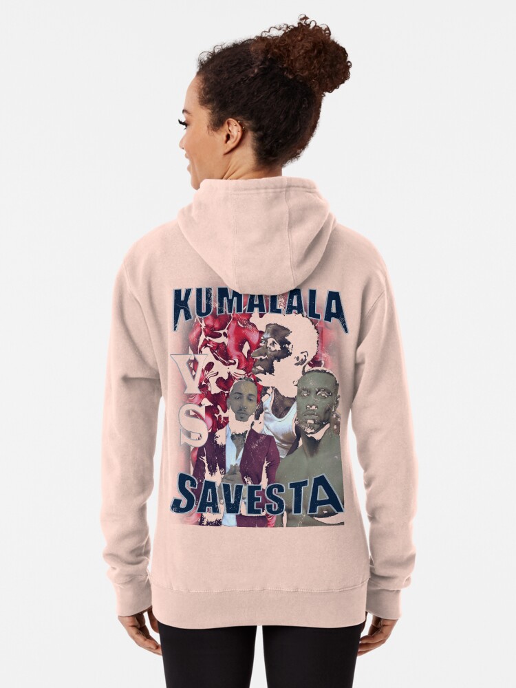 kumalala vs savesta  Pullover Hoodie for Sale by myteesbetter