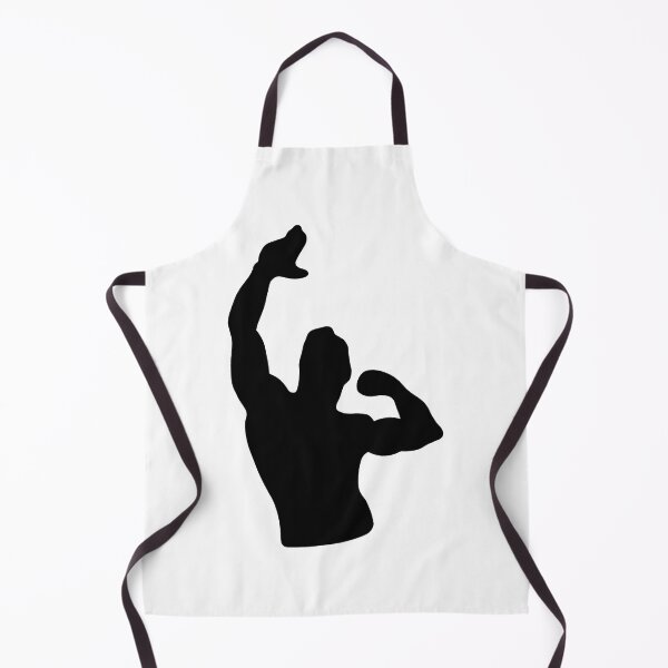 Item preview, Zyzz Pose Black Silhouette designed and sold by designsbyted.