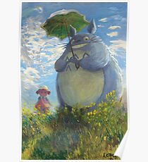 With a Parasol Poster