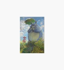 With a Parasol Art Board Print