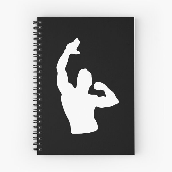 Item preview, Zyzz Pose White Silhouette designed and sold by designsbyted.