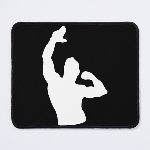 Item preview, Zyzz Pose White Silhouette designed and sold by designsbyted.