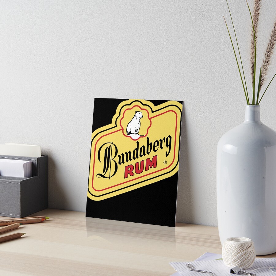 "bundaberg rum logo Merchandise" Art Board Print by lochlainnpartin