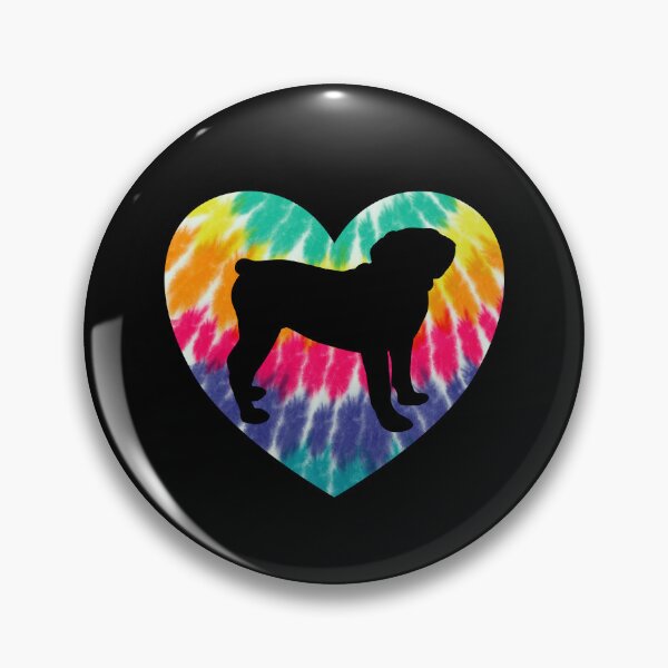 Item preview, Beabull Dog Heart With Tie Dye Print For Beabull Dog Mom designed and sold by JokeGysen.