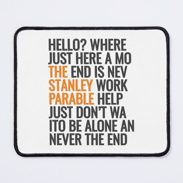 Item preview, stanley parable designed and sold by BentGarcia.