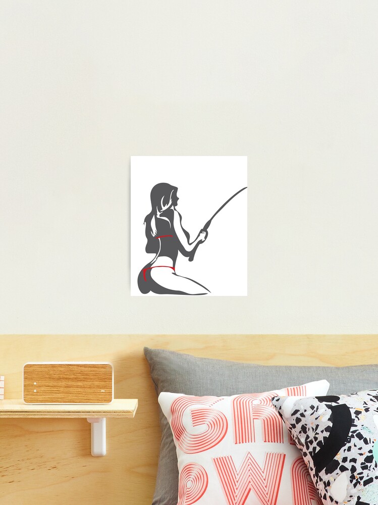 Sexy Girl Fishing - Women Carp Fishing  Poster for Sale by TeeInnovations