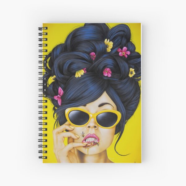 Honey Lips Spiral Notebook