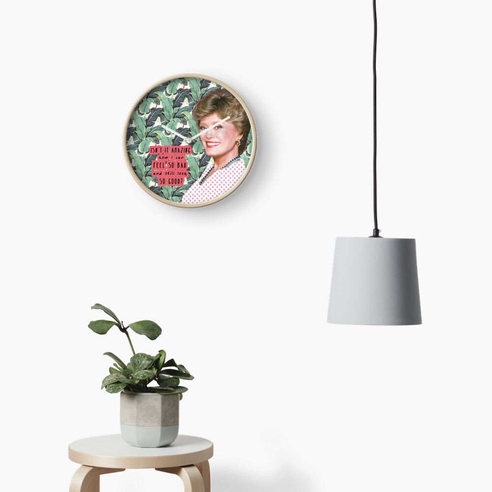 Blanche Devereaux 2 Clock
