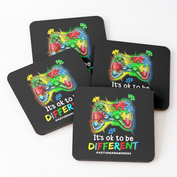 Artikelvorschau, Es ist in Ordnung, anders zu sein Autismus-Bewusstsein Autismus-Geschenk-Spiel Autismus-Bewusstseins-Monatstag entworfen und verkauft von HaaChris-Artis.
