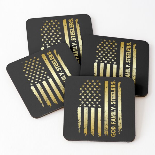 Item preview, God Family Steelers Pro Us Flag  Father's Day Dad Gift  designed and sold by CuthbertShop.