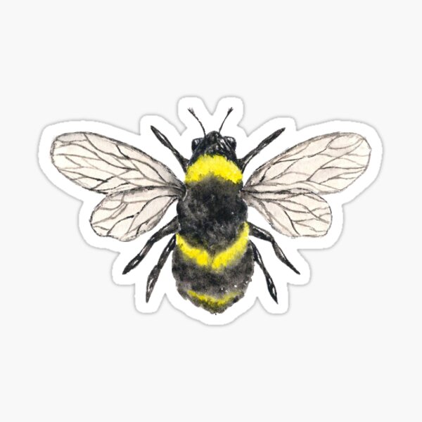 save the bee Sticker