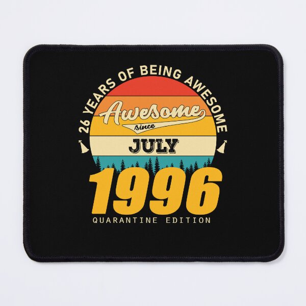 Item preview, 1996 Quarantine Edition July 26 Years Of Being Awesome designed and sold by GreenFarm2022.