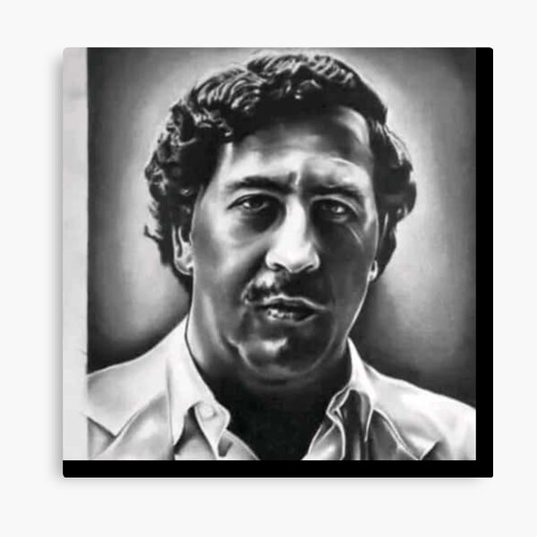Pablo Escobar Canvas Prints for Sale | Redbubble