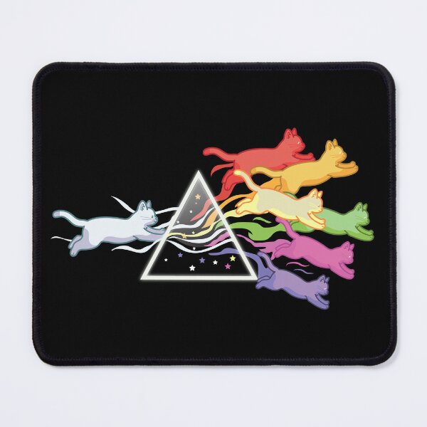 Item preview, Cat Prism Rainbow Light Funny Physics Science Spectral Cat designed and sold by Digital Story Time.