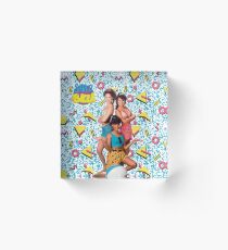 Saved by the Bell Girls Acrylic Block
