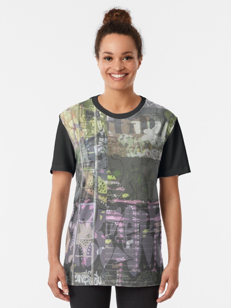 Alternate view of urban art graffiti | Graphic T-Shirt