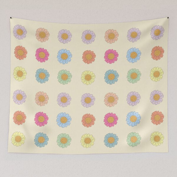 Item preview, Mini Pastel Daisy Flowers designed and sold by Beebie888.