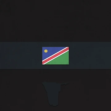 Artwork thumbnail, Namibia by FlatFlags
