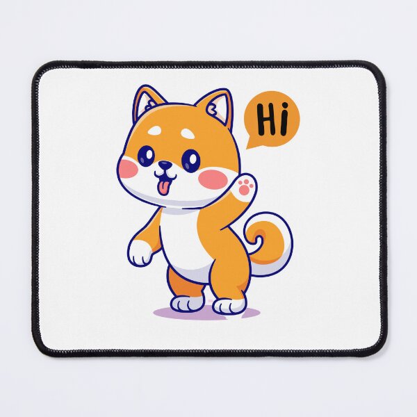 Item preview, Dog Waving designed and sold by Mystic-Roots99.