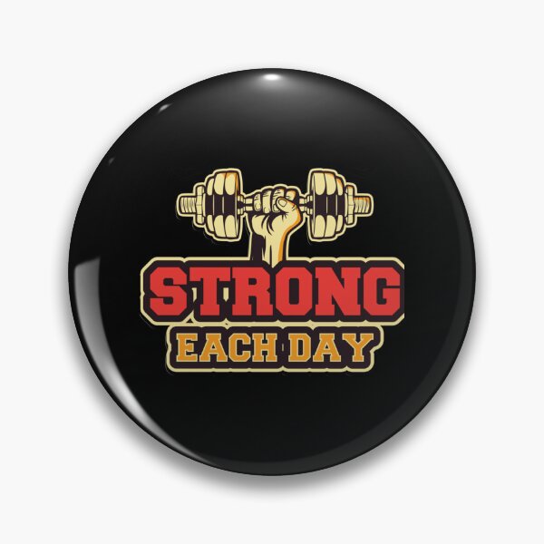 Item preview, Strong Each Day Weight Lifting Power Lifter Gym Classic T-Shirt designed and sold by marshacryjsy7.