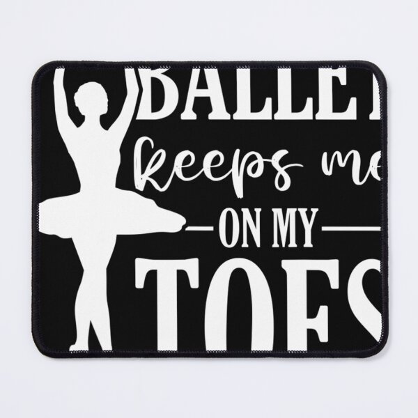 Item preview, En Pointe Ballet Dancer Ballerina Dancing Funny Ballet  designed and sold by kundtzgajatel.