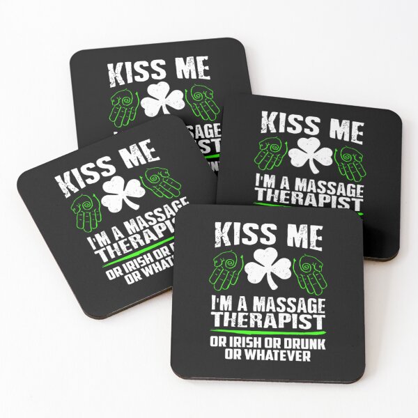 Item preview, Kiss Me Irish Massage Therapist designed and sold by aryagiri.
