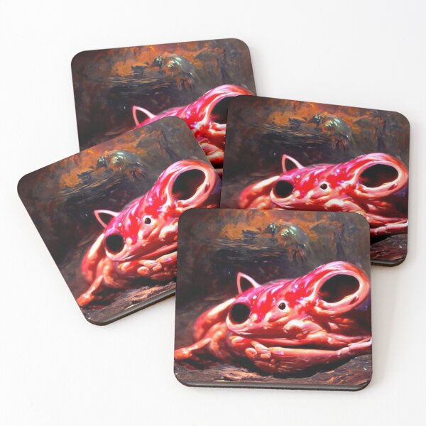 Item preview, axolotl painting designed and sold by kharamoot.