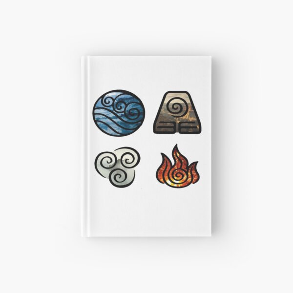 Aperçu de l'œuvre Symboles élémentaires d'Avatar le dernier maître de l'air créée et vendue par LostHerMarbles.