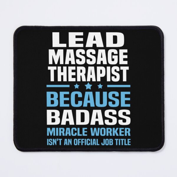 Item preview, Lead Massage Therapist designed and sold by aryagiri.