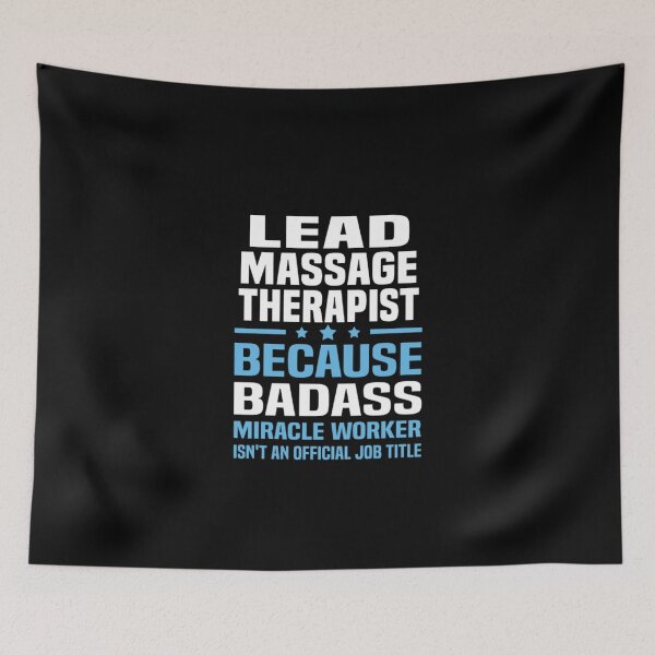 Item preview, Lead Massage Therapist designed and sold by aryagiri.