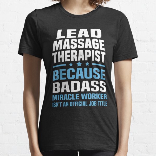 Item preview, Lead Massage Therapist designed and sold by aryagiri.