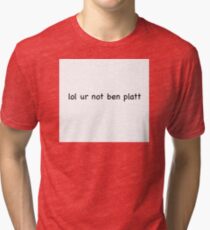 lol Ihr nicht ben platt Vintage T-Shirt
