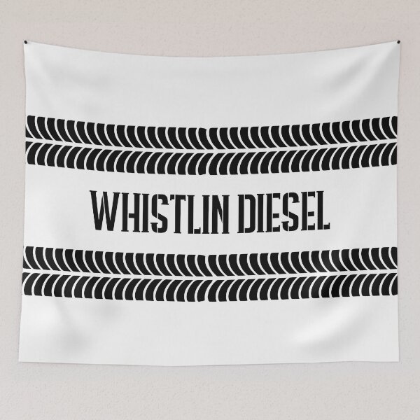 Item preview, Whistlin Diesel with grunge tire marks designed and sold by Vansh Arora.