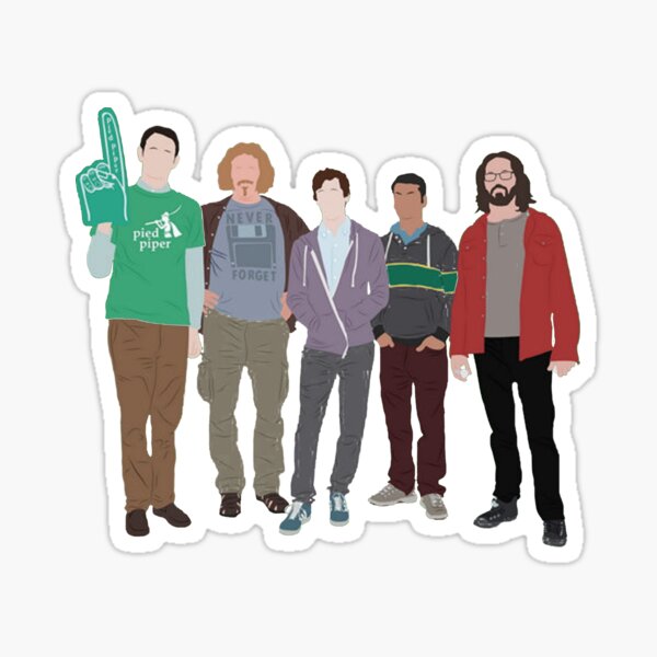 Pied Piper Sticker For Sale By Professionallyt Redbubble