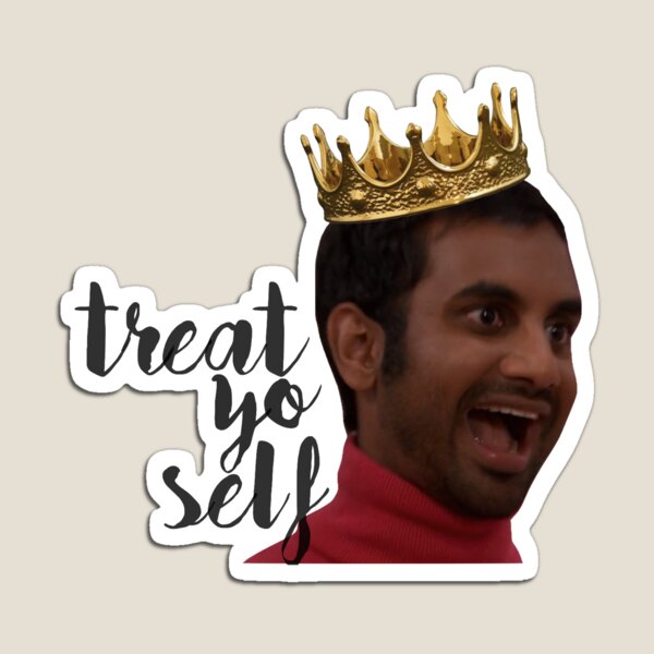 treat yo self tom haverford Magnet