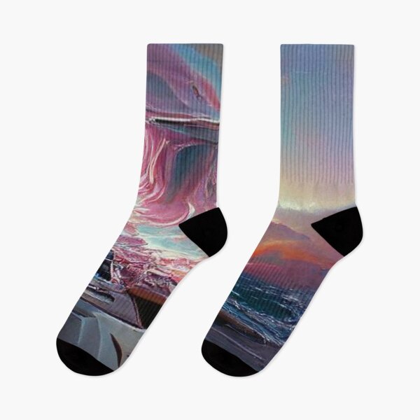 Item preview, Sky and sea in watercolor designed and sold by kharamoot.
