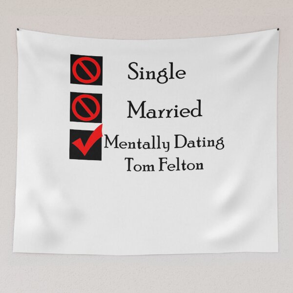 Item preview, Who Loves Basket Mentally Dating Tom Felton Vintage Style designed and sold by Claudialondar.