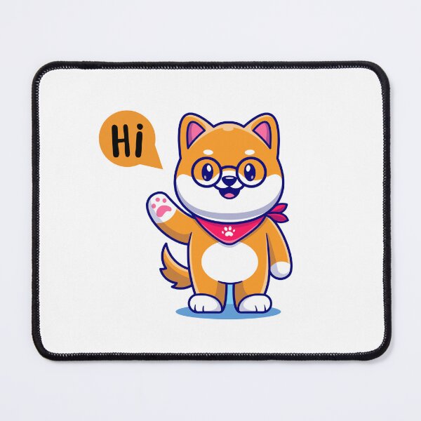Item preview,  Dog Waving designed and sold by Mystic-Roots99.